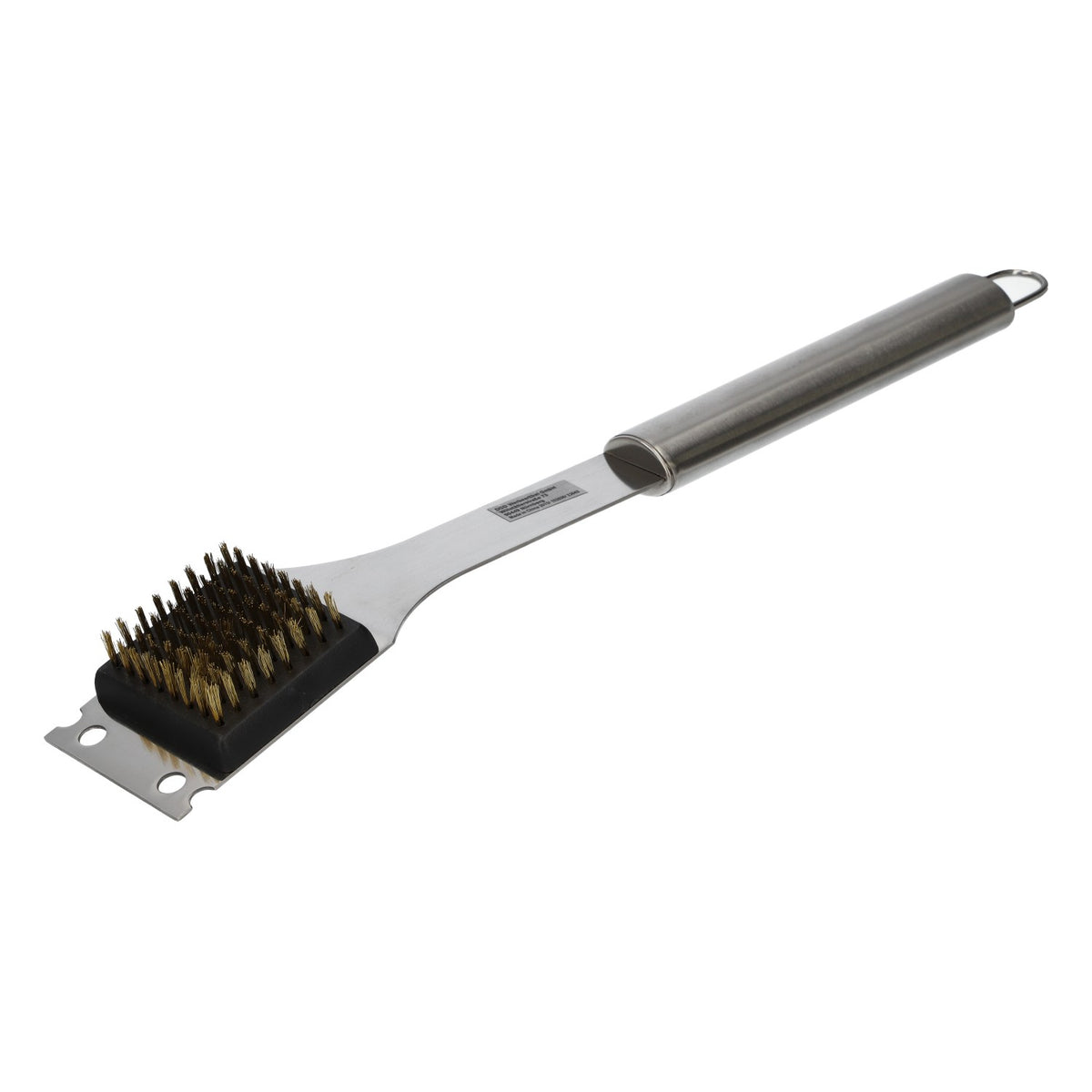 Bitburger Beer BBQ Brush, Stainless Steel, 41 cm, with "Bitte ein Bit" Engraving – View 2