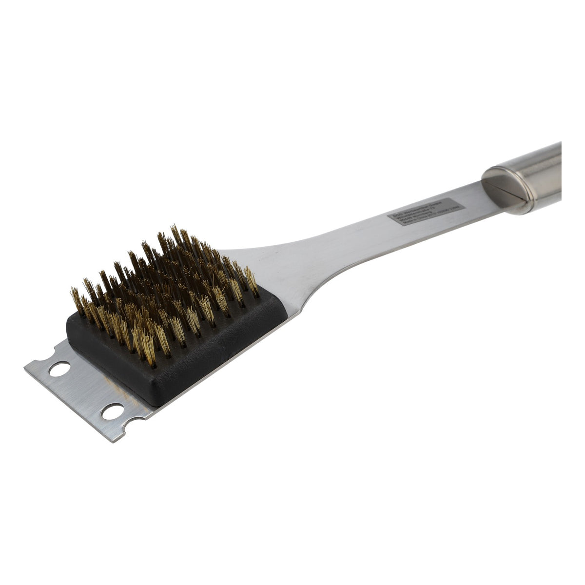 Bitburger Beer BBQ Brush, Stainless Steel, 41 cm, with "Bitte ein Bit" Engraving – View 4