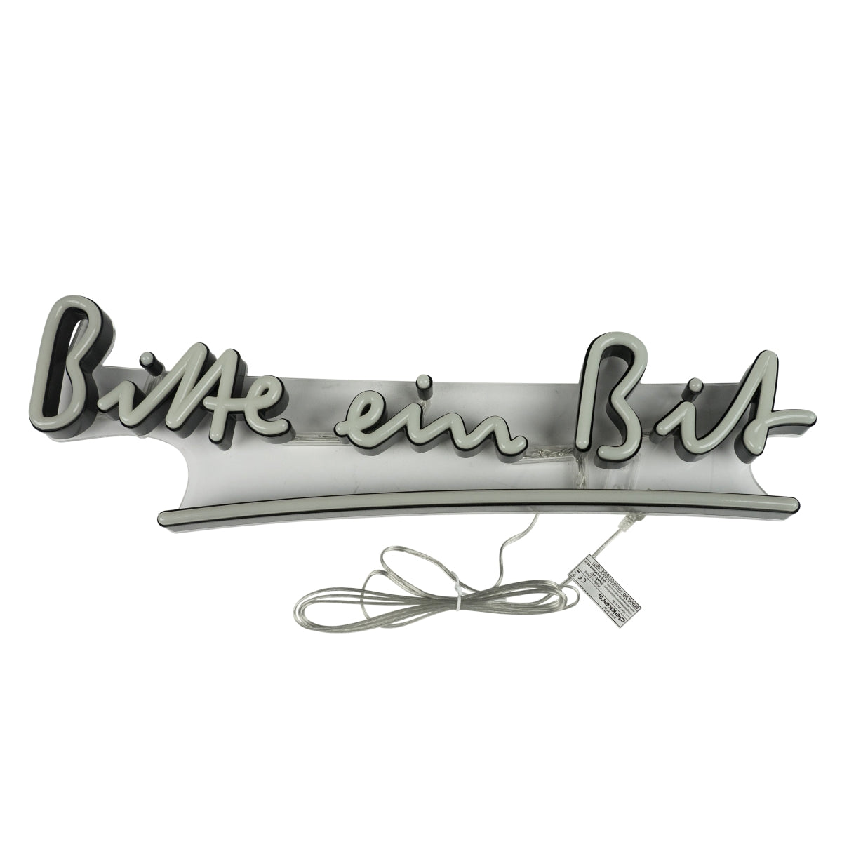 Bitburger neon sign LED neon sign 55x23.7x10cm wall ceiling mounting decoration bar
