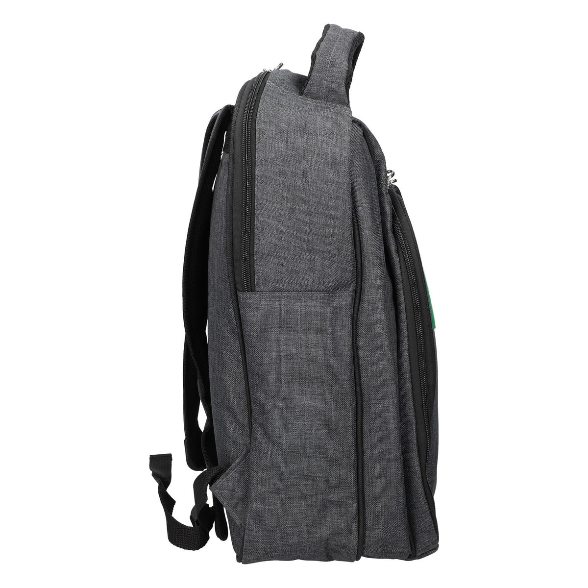 Bitburger Picnic Backpack BBQ Cooler Set with Blanket, Plates, and Cutlery (Gray) – View 3