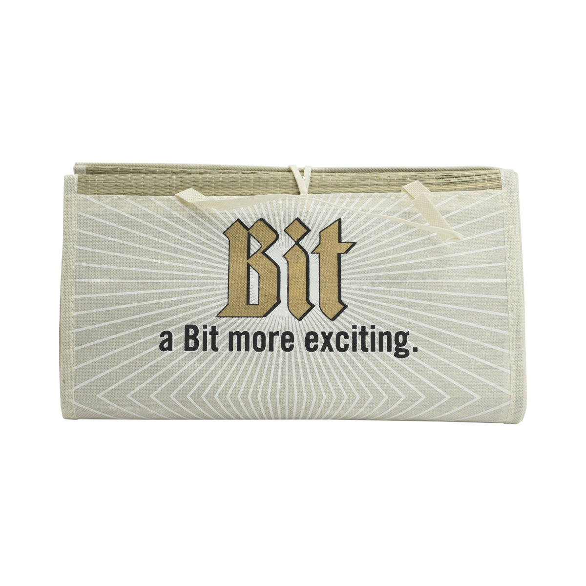 Bitburger beach mat straw mat picnic camping outdoor park blanket groundsheet