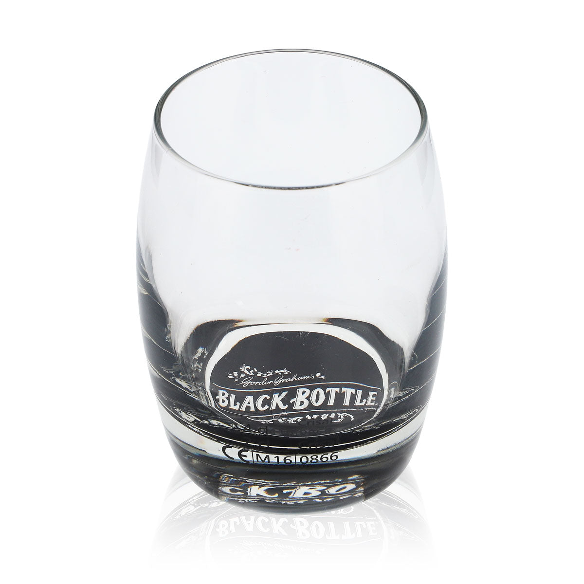 Black Bottle Whiskey Glass 0.35l Tumbler Black Base "Black Bottle" – View 4