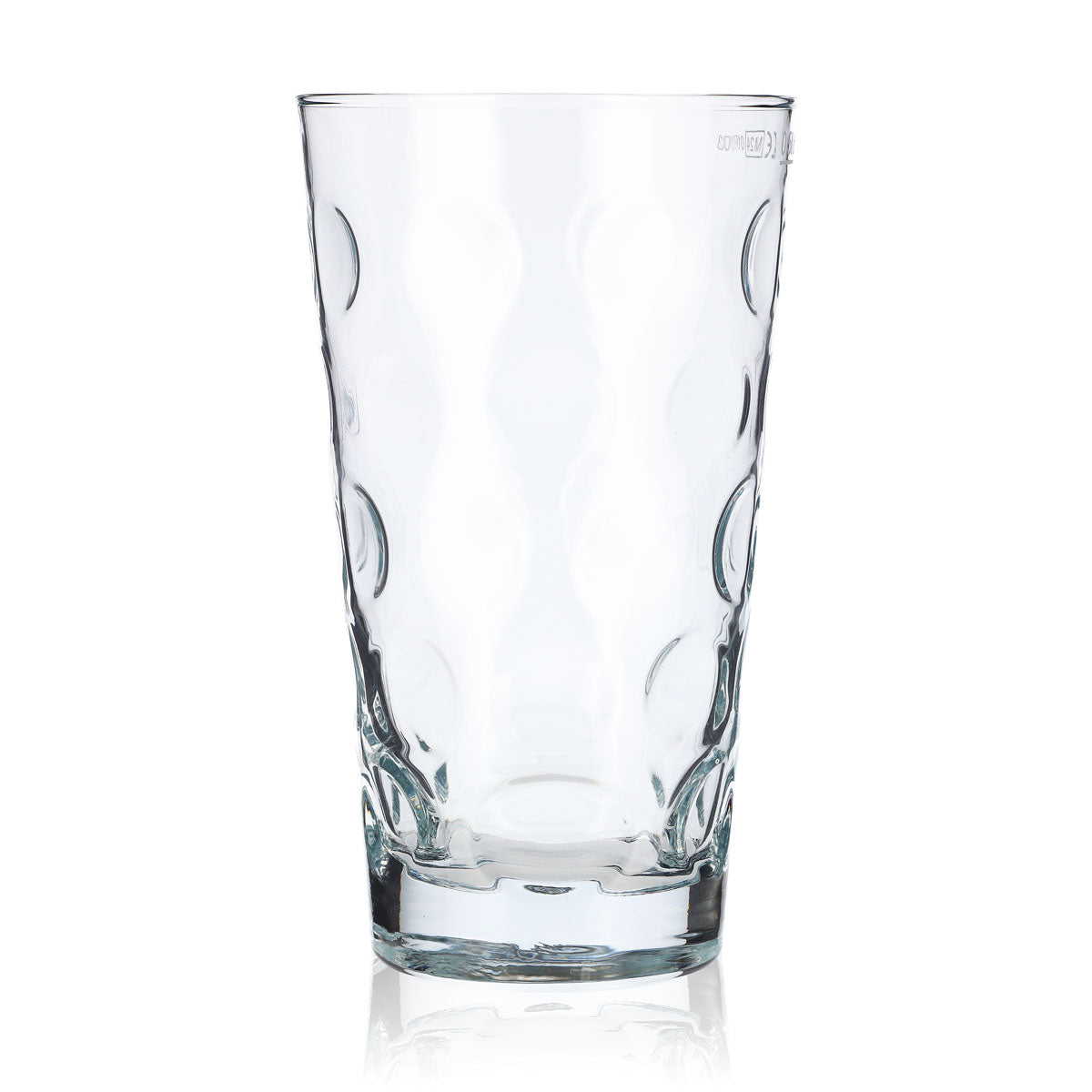 Böckling Dubbe Glass Mug, 0.5 L, Relief Design