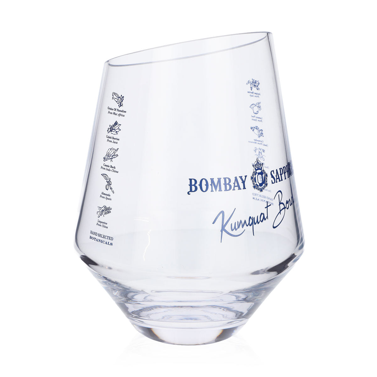 Bombay Sapphire Gin Glass Bottle Cooler by Zwiesel Handmade Kumquat Bowl 3.6 L – View 2