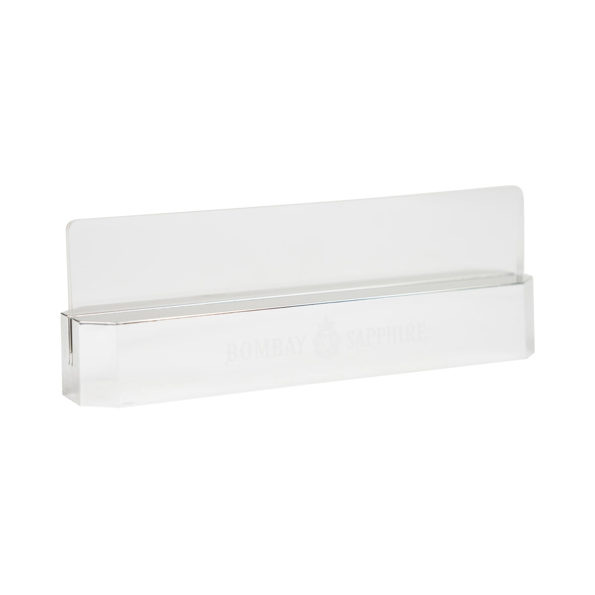Bombay Sapphire Gin card holder menu gastro table tonic stand bar sign