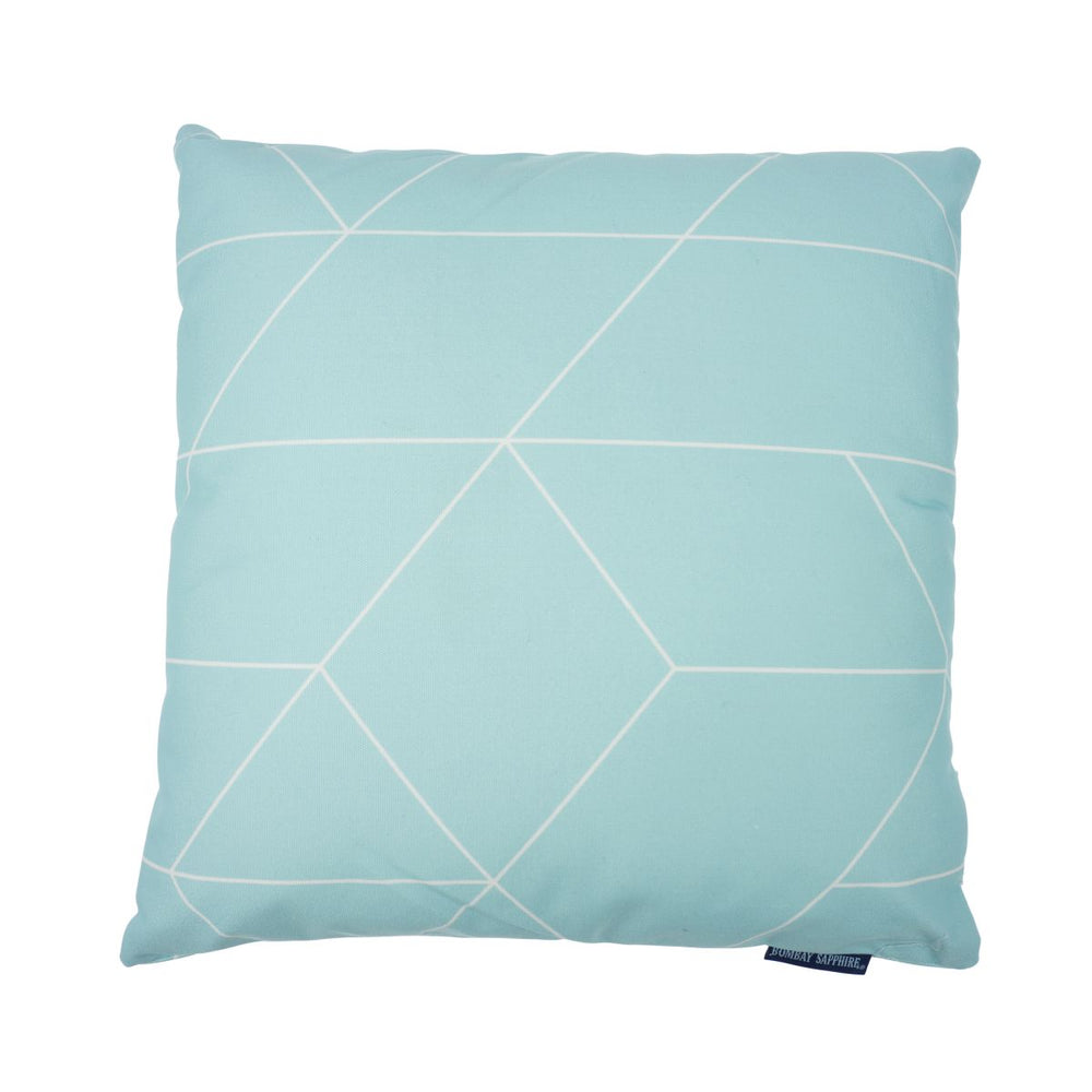 Bombay Sapphire cushion 40x40cm reversible cushion blue light outdoor lunge decoration sofa