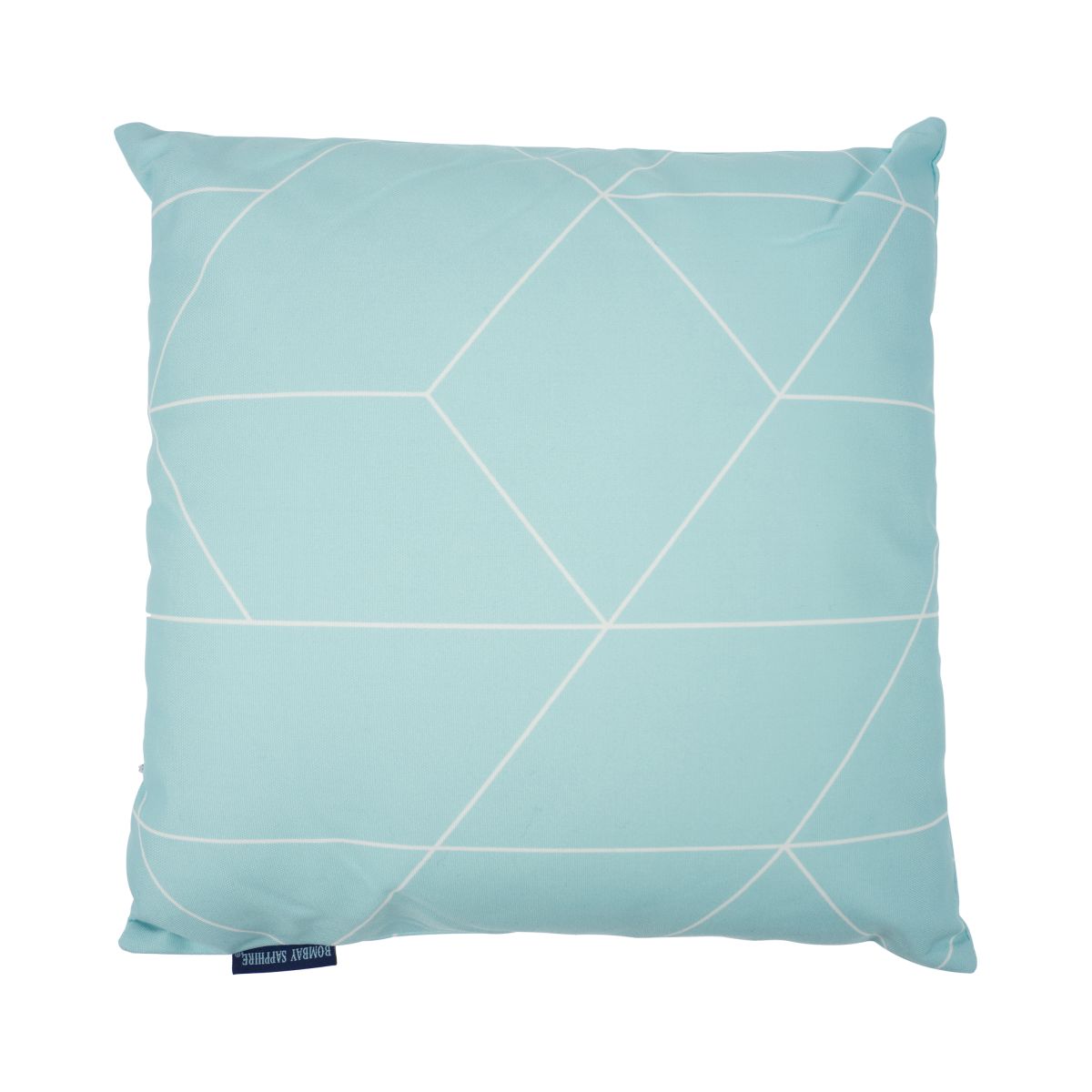 Bombay Sapphire cushion 40x40cm reversible cushion blue light outdoor lunge decoration sofa – View 2