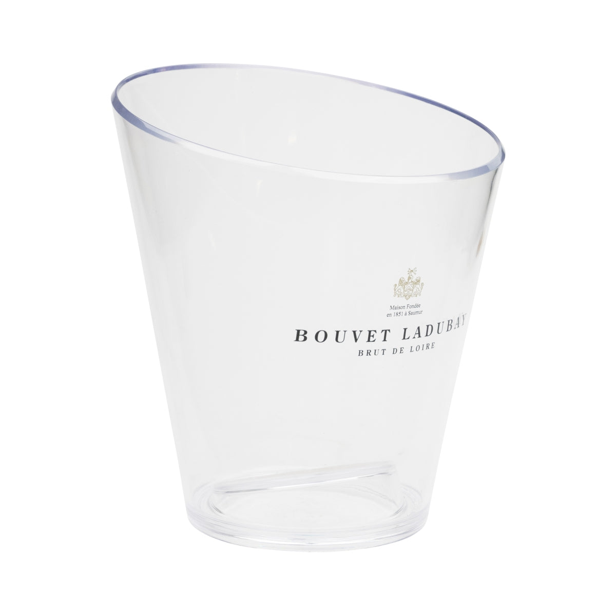 Bouvet Ladubay Wine Bottle Cooler Ice Cube Container Single Transparent – View 3