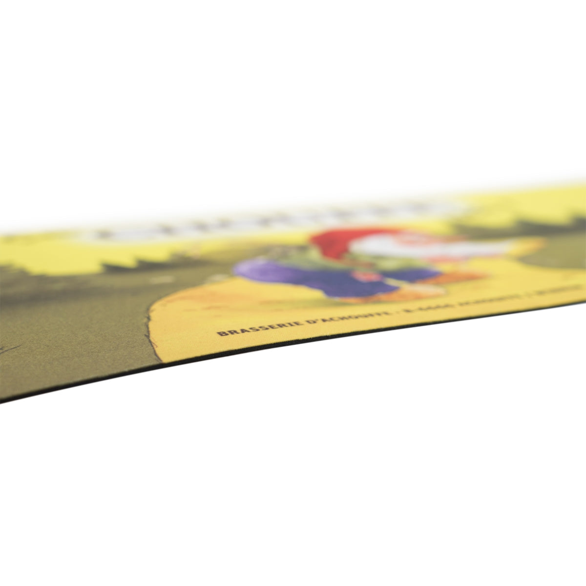 Brasserie D'Achouffe Beer Coaster Rubber "Ca Chouffe Ici" La Runner Drip Mat – View 3