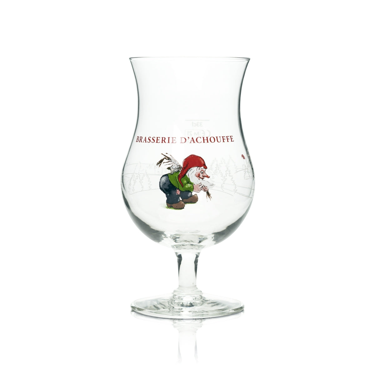 6x Brasserie D' Achouffe Beer Glass 0.33l Goblet Half Pint Craft Beer Dwarf Glasses – View 2