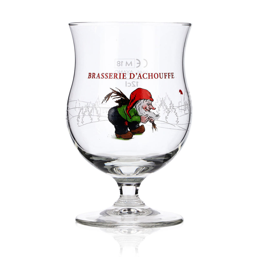 Brasserie D'Achouffe Beer Glass Tasting Glass Welcome Glass 0.12 L Goblet "Dwarf"