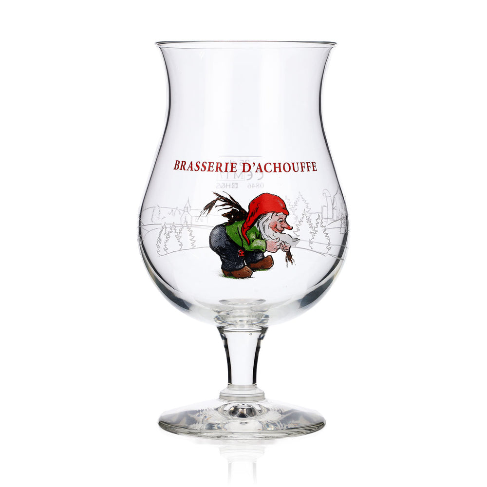 Brasserie D'Achouffe Glass 0.25l Craft Beer Trophy Glasses Brewery Belgium Dwarf Gnome