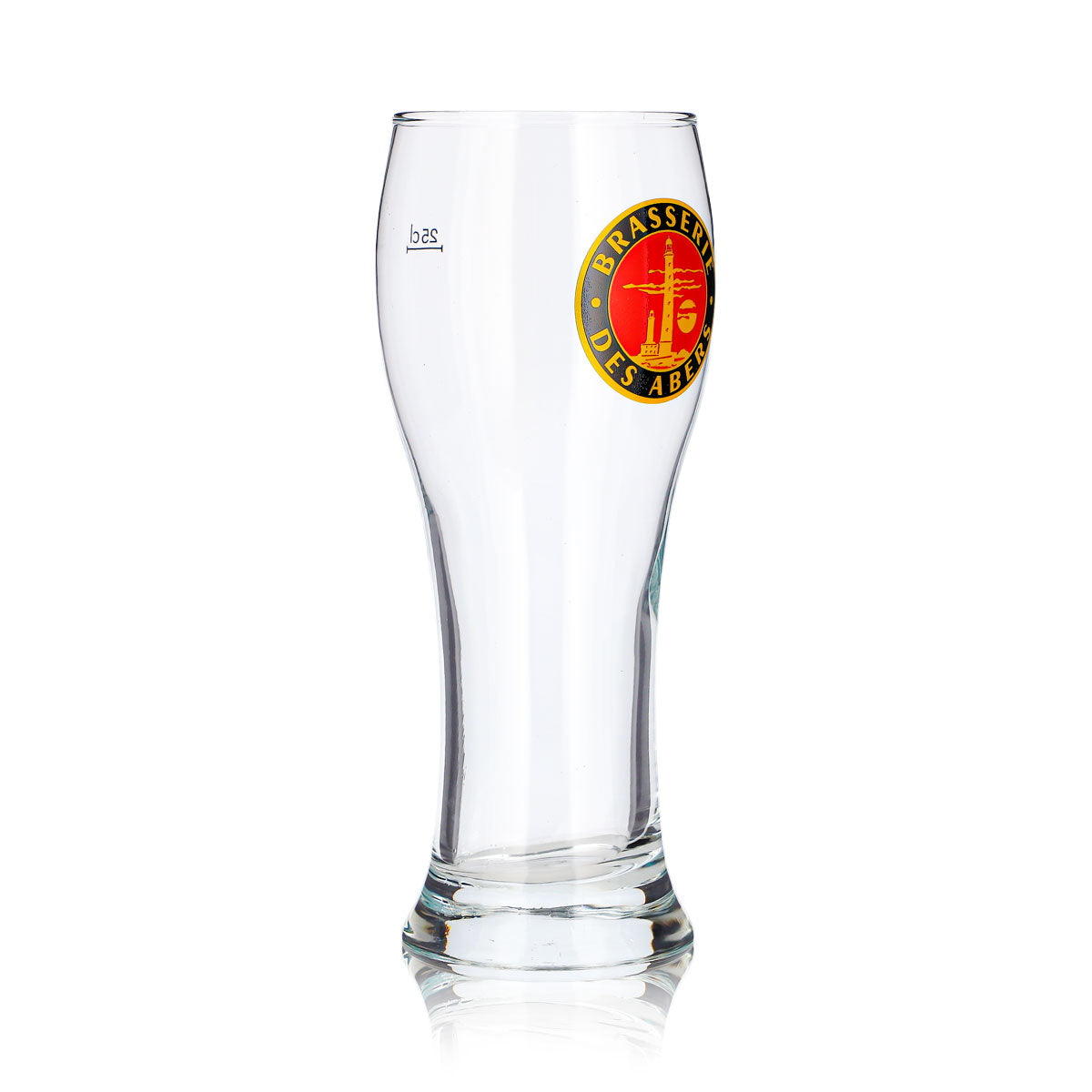 Brasserie des Abers Beer Glass, 0.25 L, Wheat Beer Glass – View 3