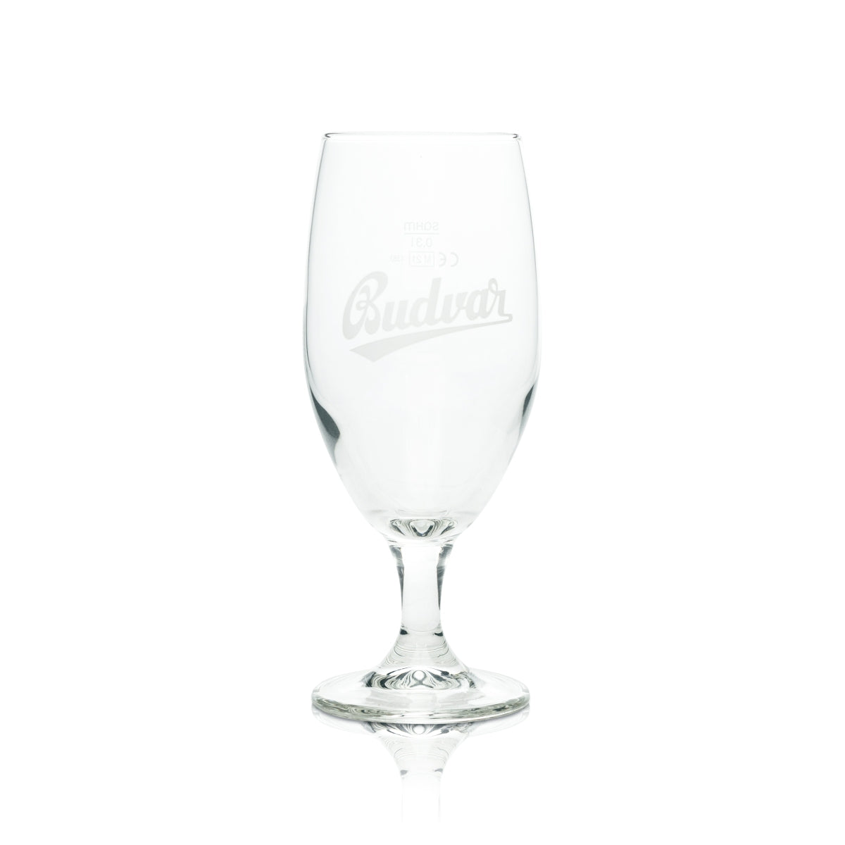 Budweiser Beer Glass 0.3l Goblet Budvar Vienna Sahm Tulip Brewery Beer Glasses Bar
