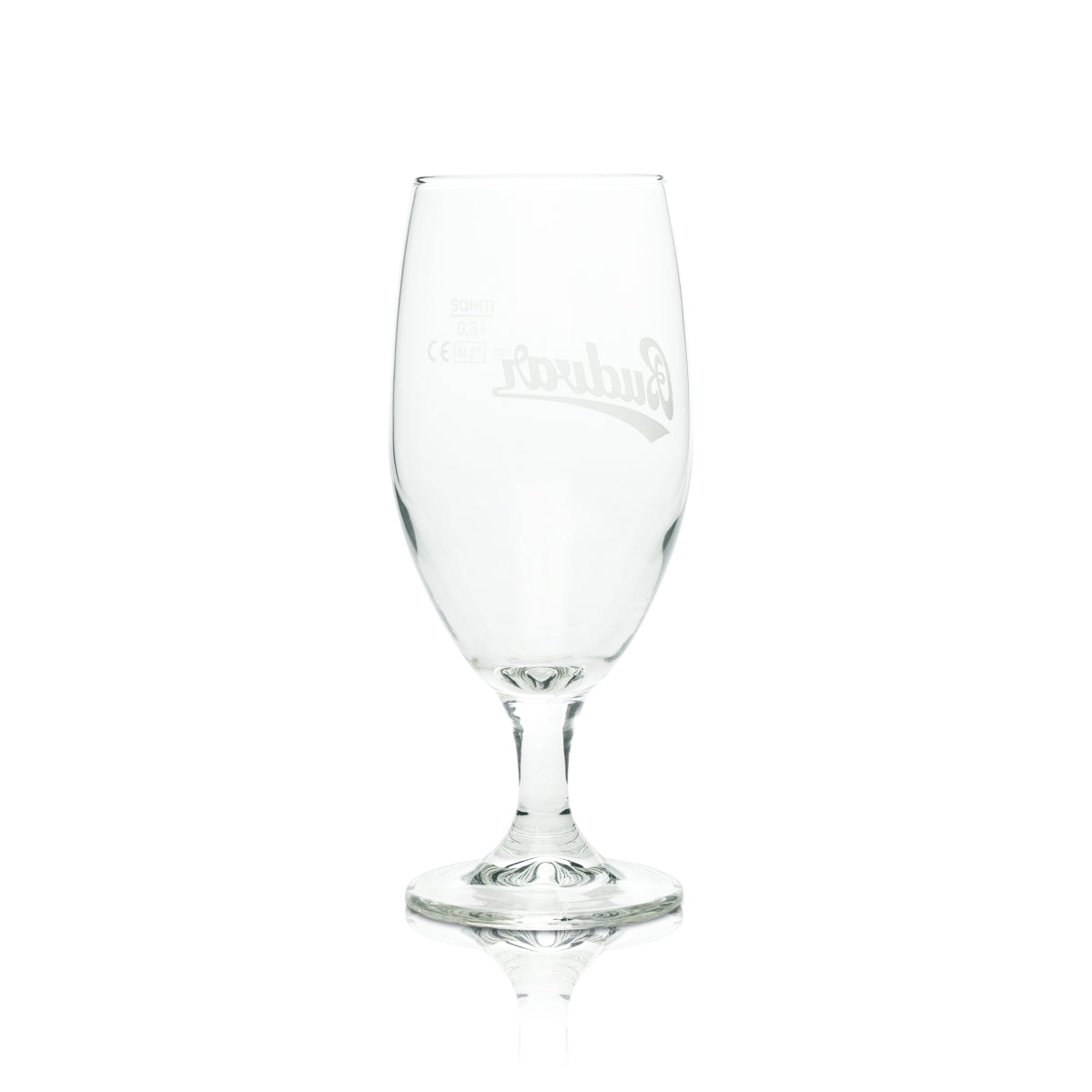 Budweiser Beer Glass 0.3l Goblet Budvar Vienna Sahm Tulip Brewery Beer Glasses Bar – View 2