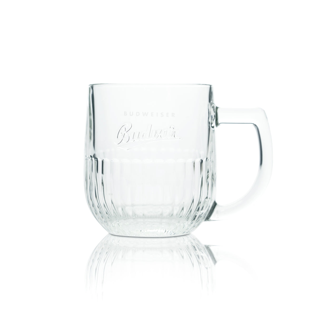 Budweiser beer glass 0.3 l Budvar contour mug glasses Czech lager beer brewery
