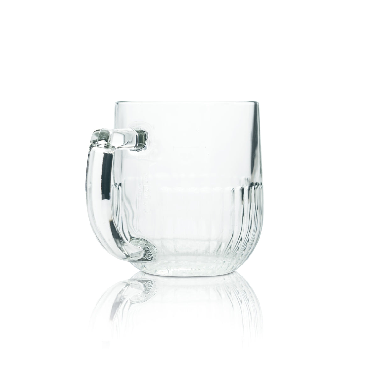 Budweiser beer glass 0.3 l Budvar contour mug glasses Czech lager beer brewery – View 2