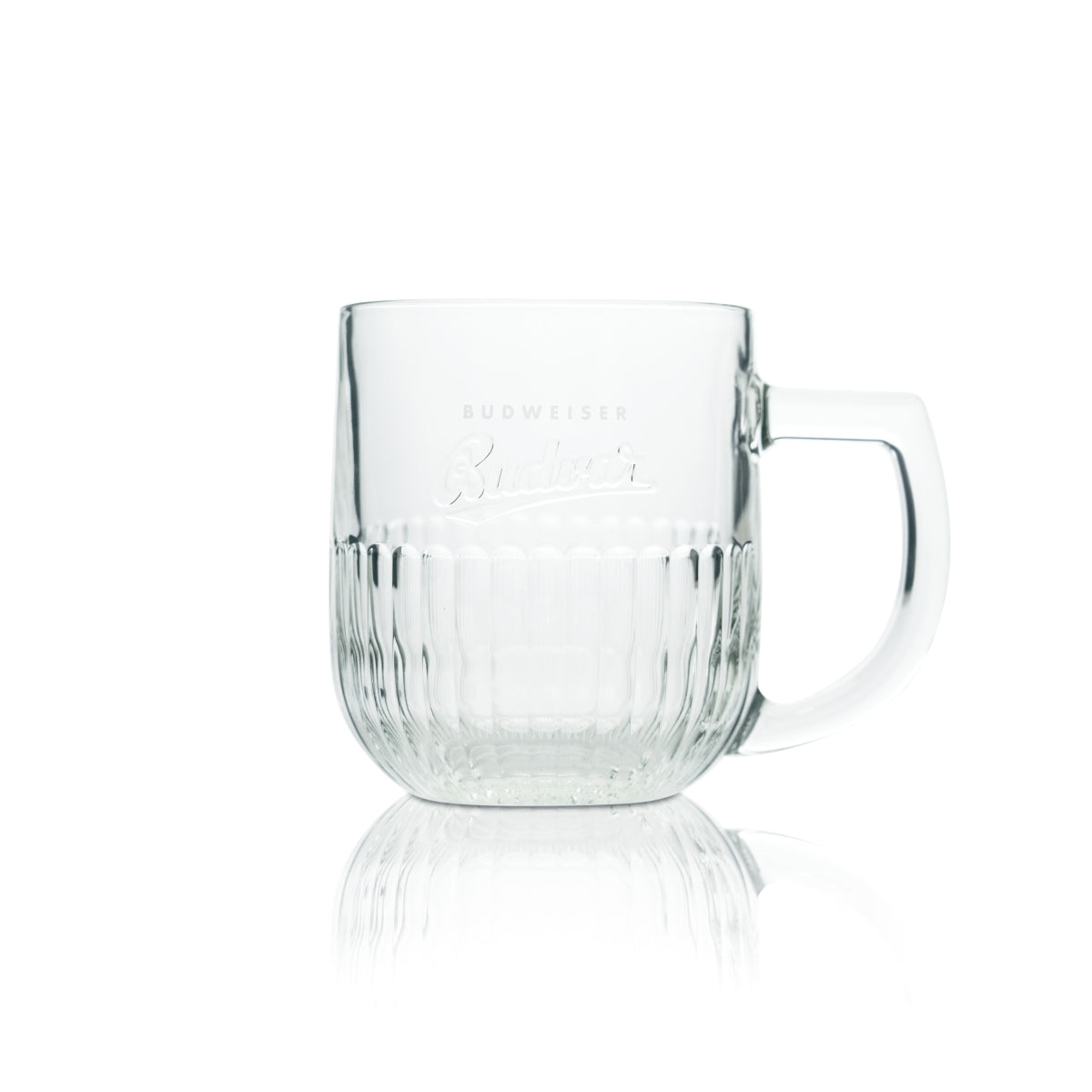 6x Budweiser Budvar beer glass 0.5l – relief mug, calibrated, robust, set of 6, catering – View 4