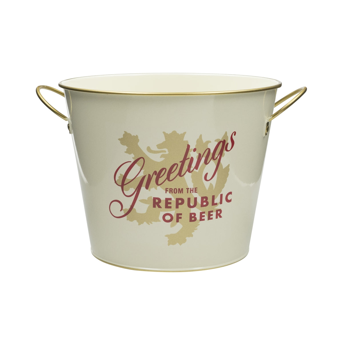 Budweiser Ice Bucket Cooler Ice Box Bucket Bottles Drinks Bottle Ø23cm Handle