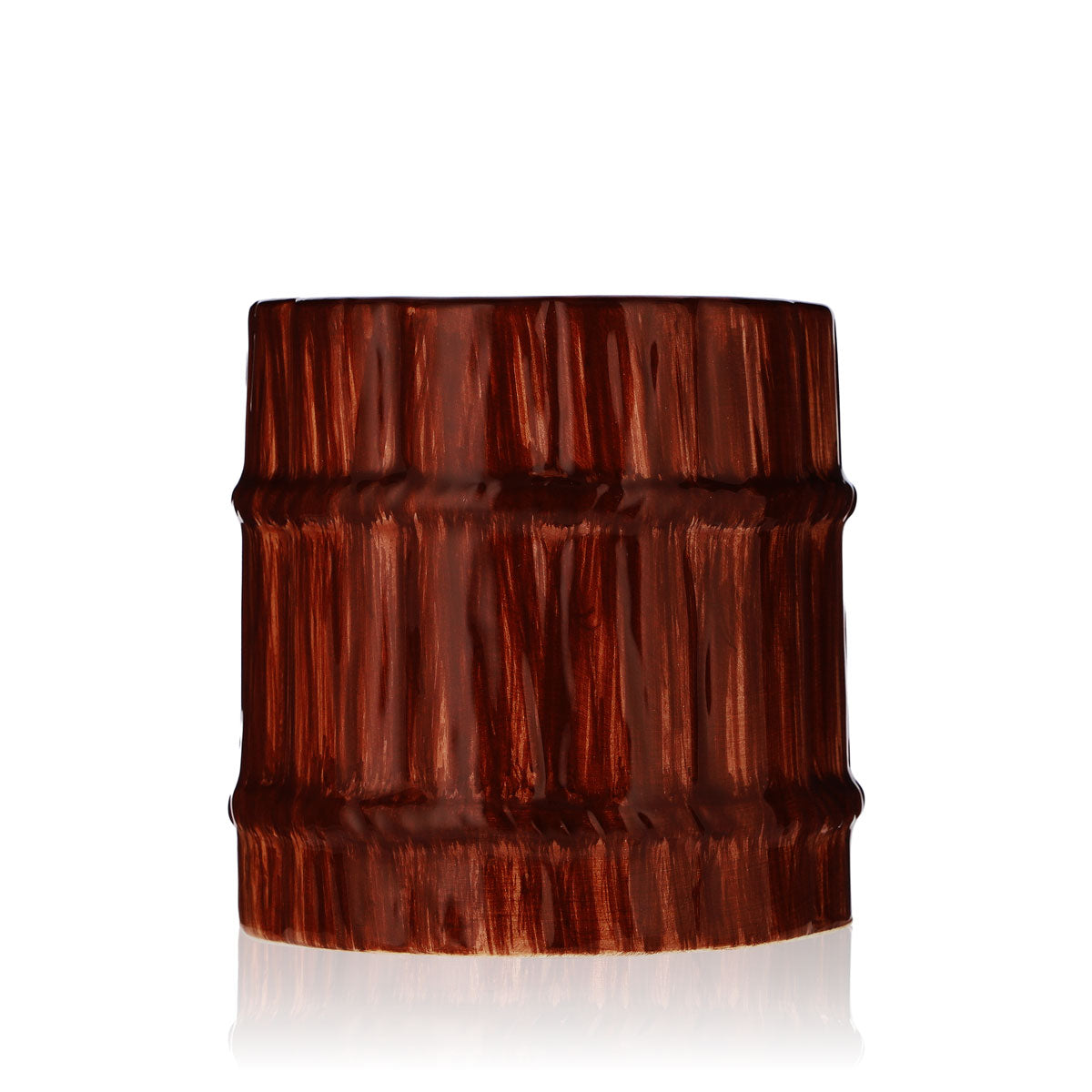 Bumbu Rum Glass 0.34l Mug Ceramic mug, rum barrel, sugar cane look