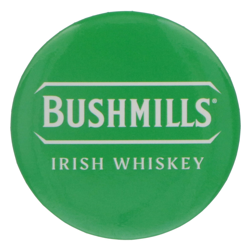 Bushmills Whiskey Pin Badge Jacket Decoration White Logo