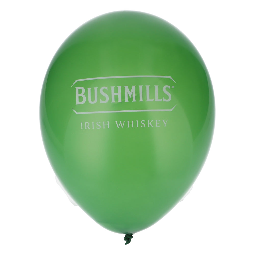 Bushmills Whiskey Balloon Party Decoration White Logo