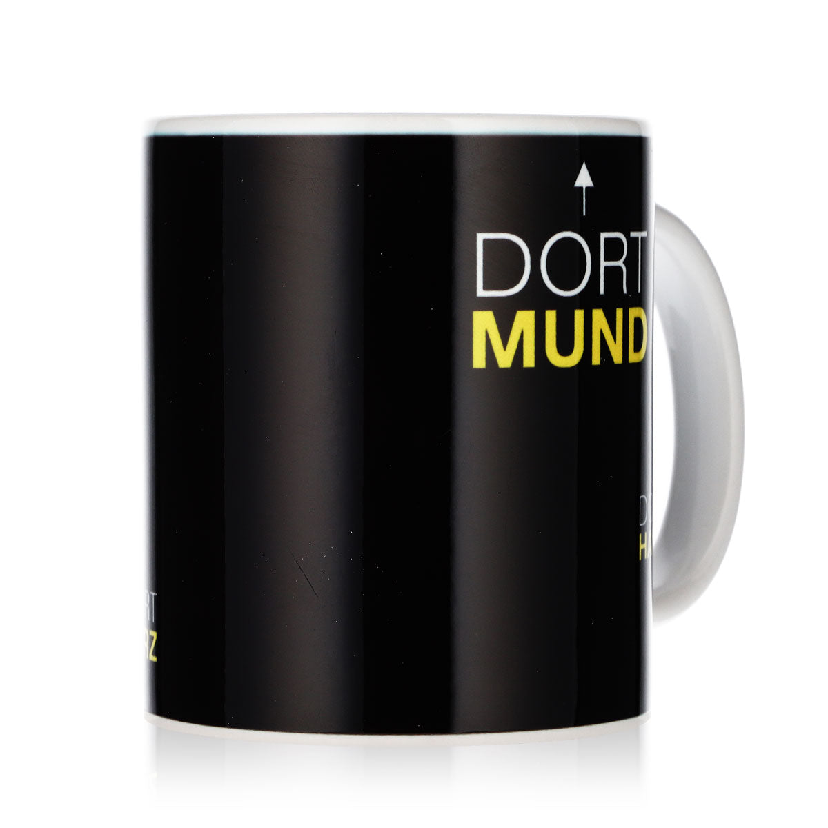 BVB Merchandise Miscellaneous Glass 0.36 L Coffee Mug with BVB Logo, Ceramic Mug – View 4