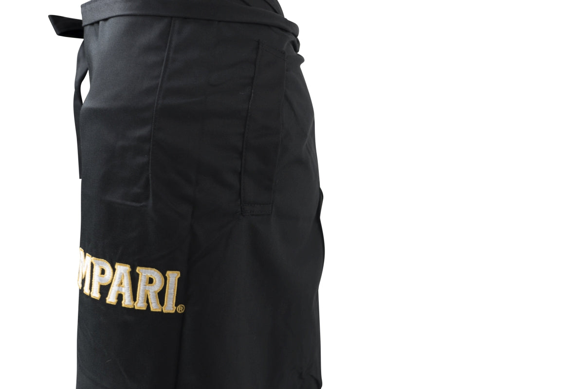 Campari waiter apron, waist tie, long pockets, service, waiter, bar, catering – View 3