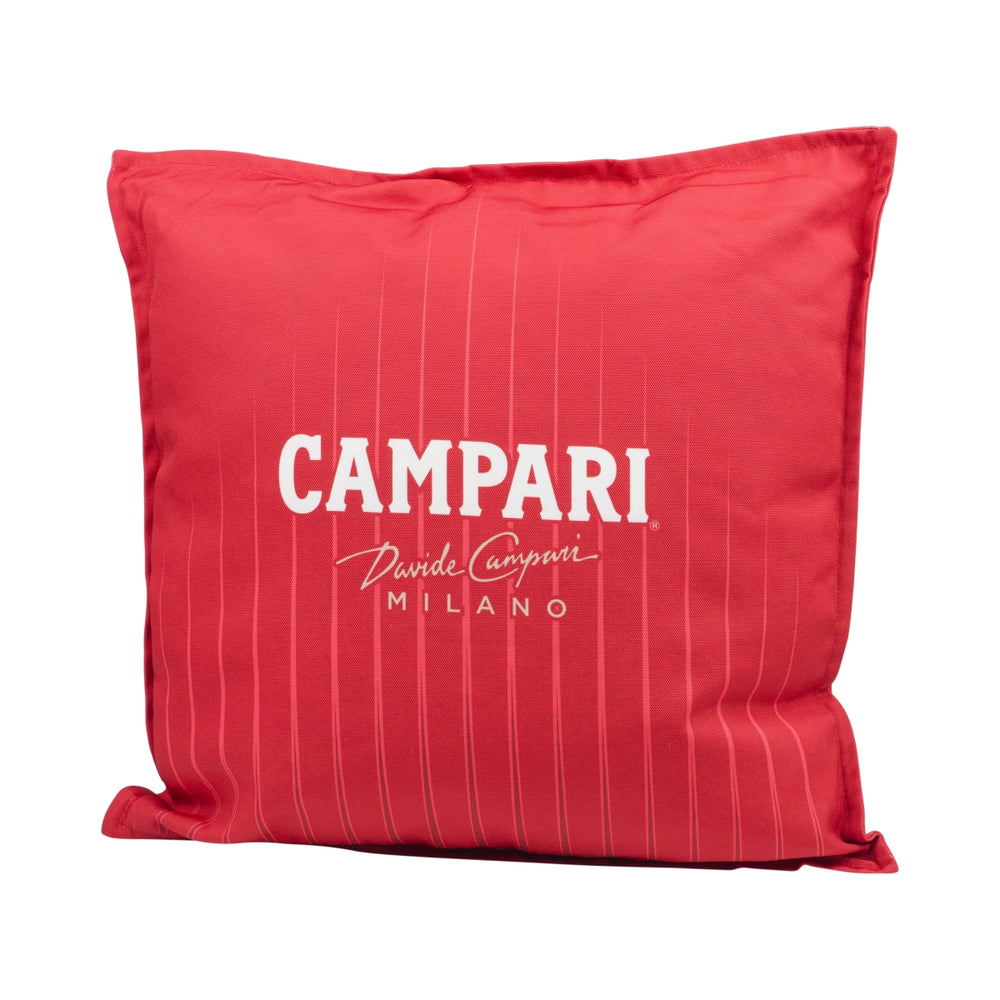 Campari cushion red "Milano" fabric outdoor lounge sofa decoration red Negroni design