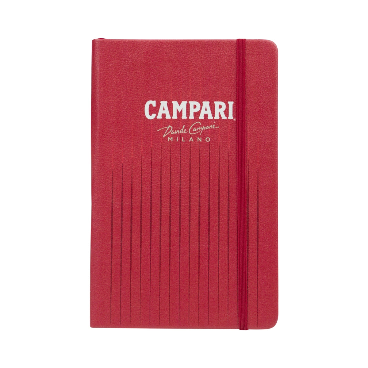 Campari Notebook "Milano" Red 20x13cm Calendar Cocktail Recipes Reminder