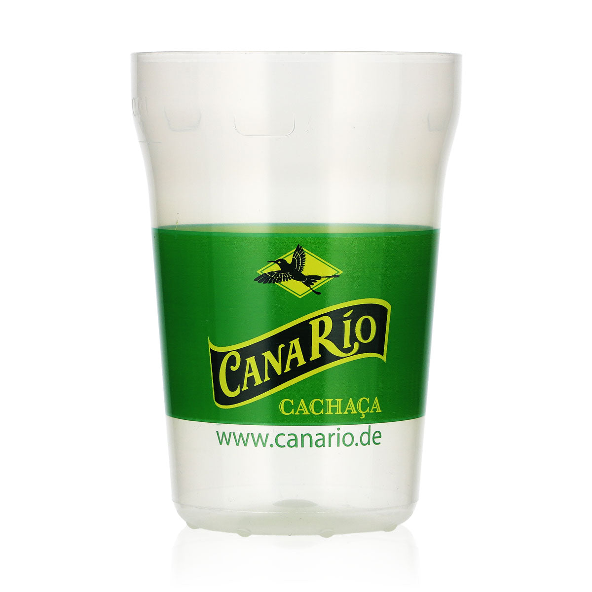Canario Rum Glass 0.3 L Plastic Brazil Reusable Cup