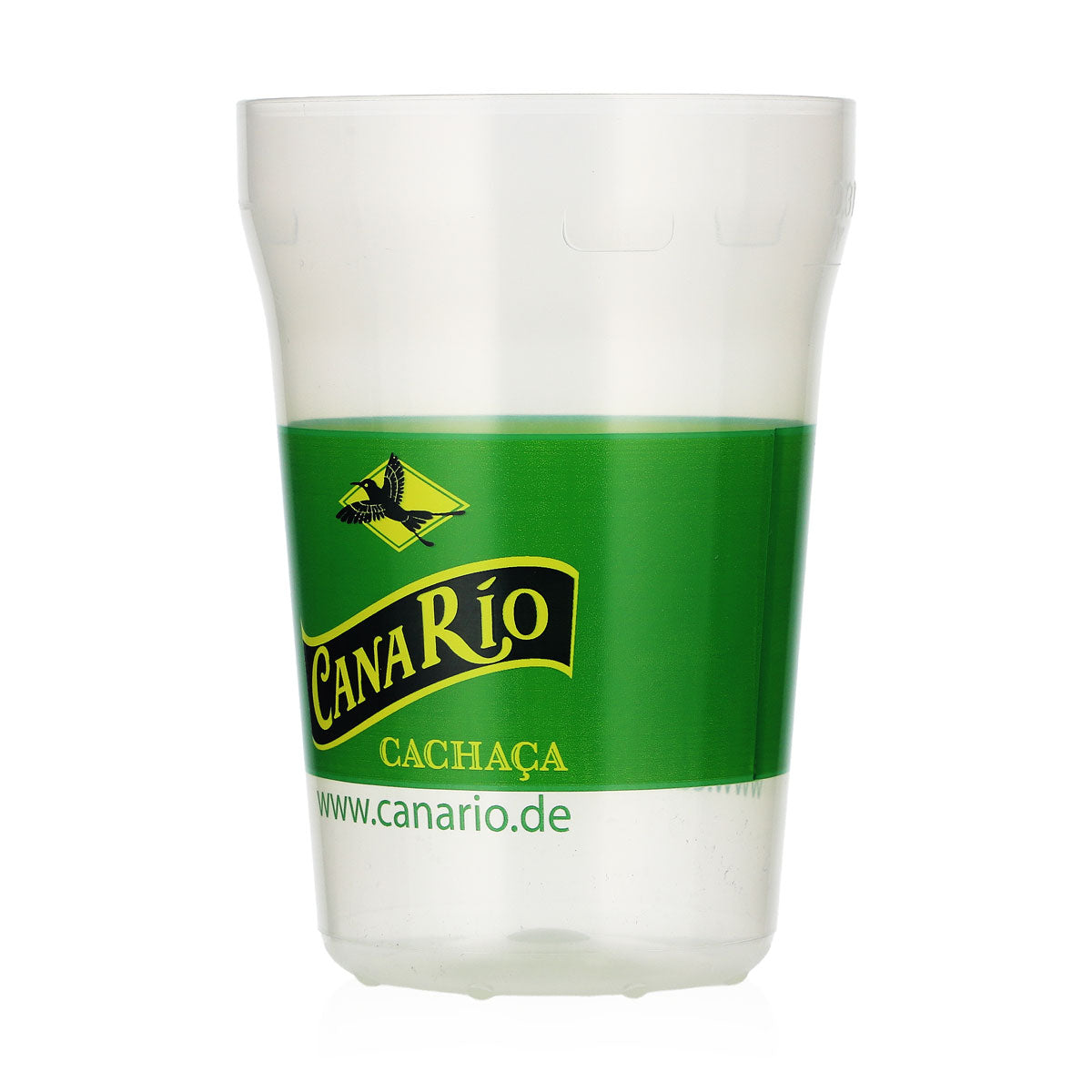 Canario Rum Glass 0.3 L Plastic Brazil Reusable Cup – View 4