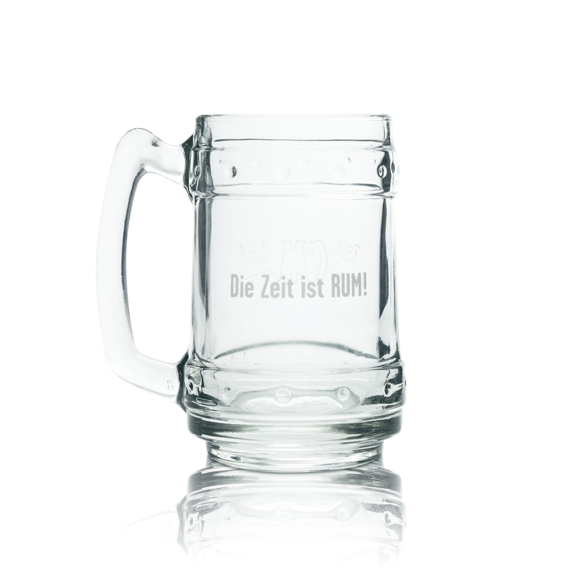 Captain Morgan Glass 0.4l Mug Tankard Contour Handle Glasses Long Drink Cola Mix