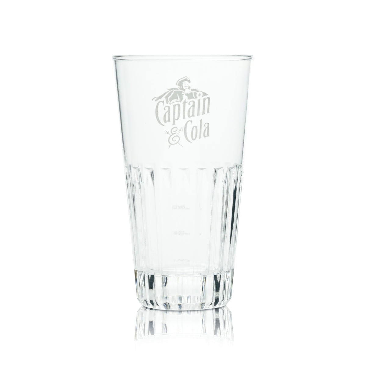 Captain Morgan Plastic Cup Glass 0.2l Long Drink Reusable Plastic Glasses Rialto