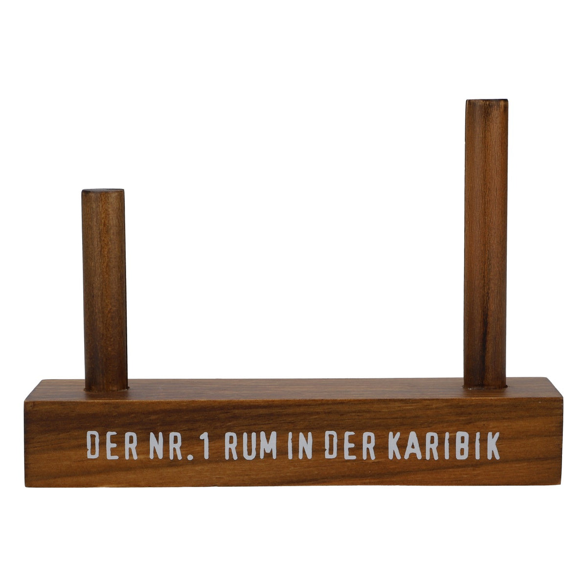 Captain Morgan Rum Table Display Menu Card Holder Wood  The No. 1 Rum – View 2