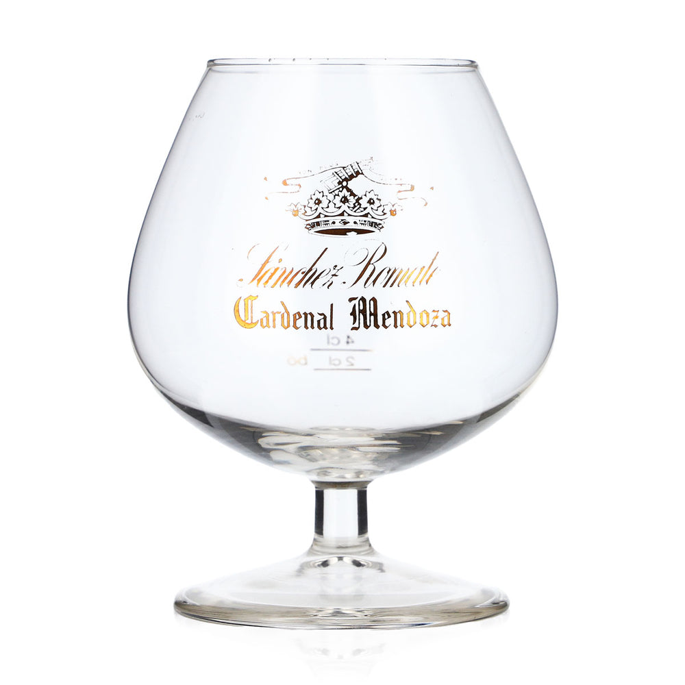 Cardenal Mendoza Cognac Glass 2cl/4cl Tumbler with golden Böckling logo