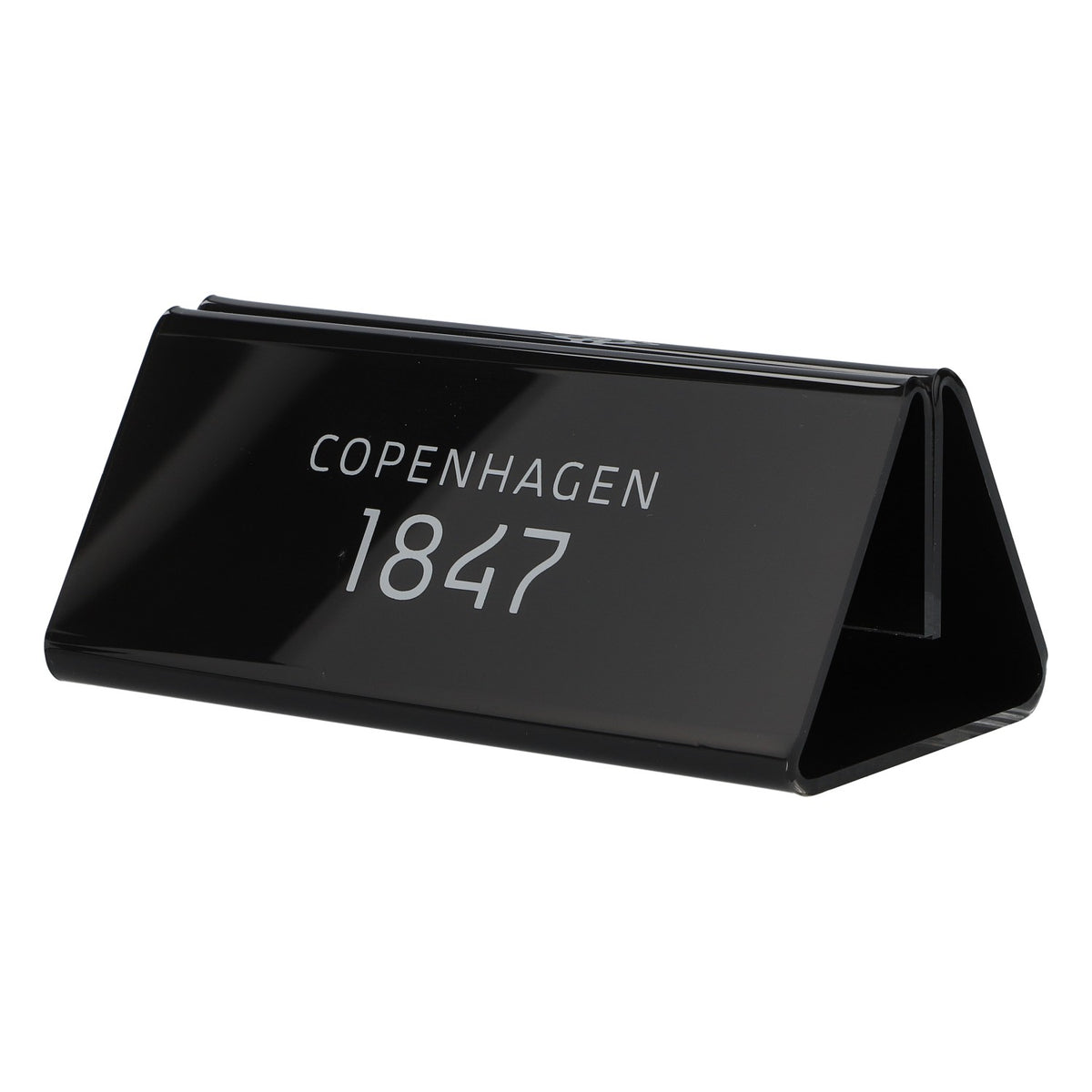 Carlsberg Beer Acrylic Table Display Menu Card Holder Copenhagen 1847 – View 4