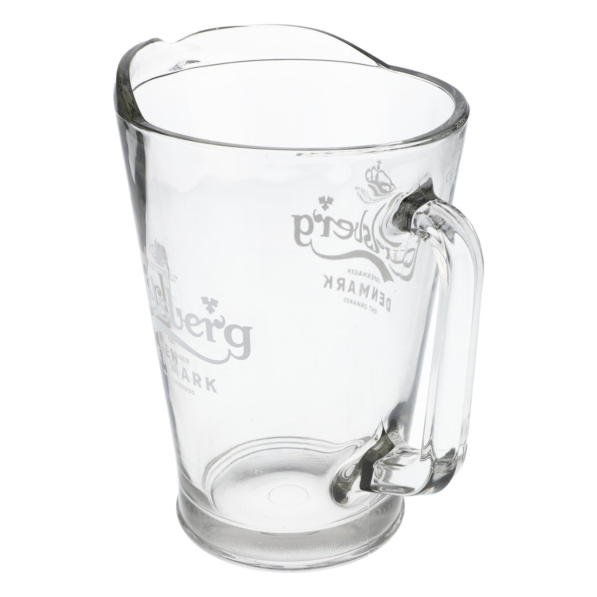 Carlsberg Beer Glass Carafe Pitcher Real Glass Pourer Party Logo Horizontal – View 6