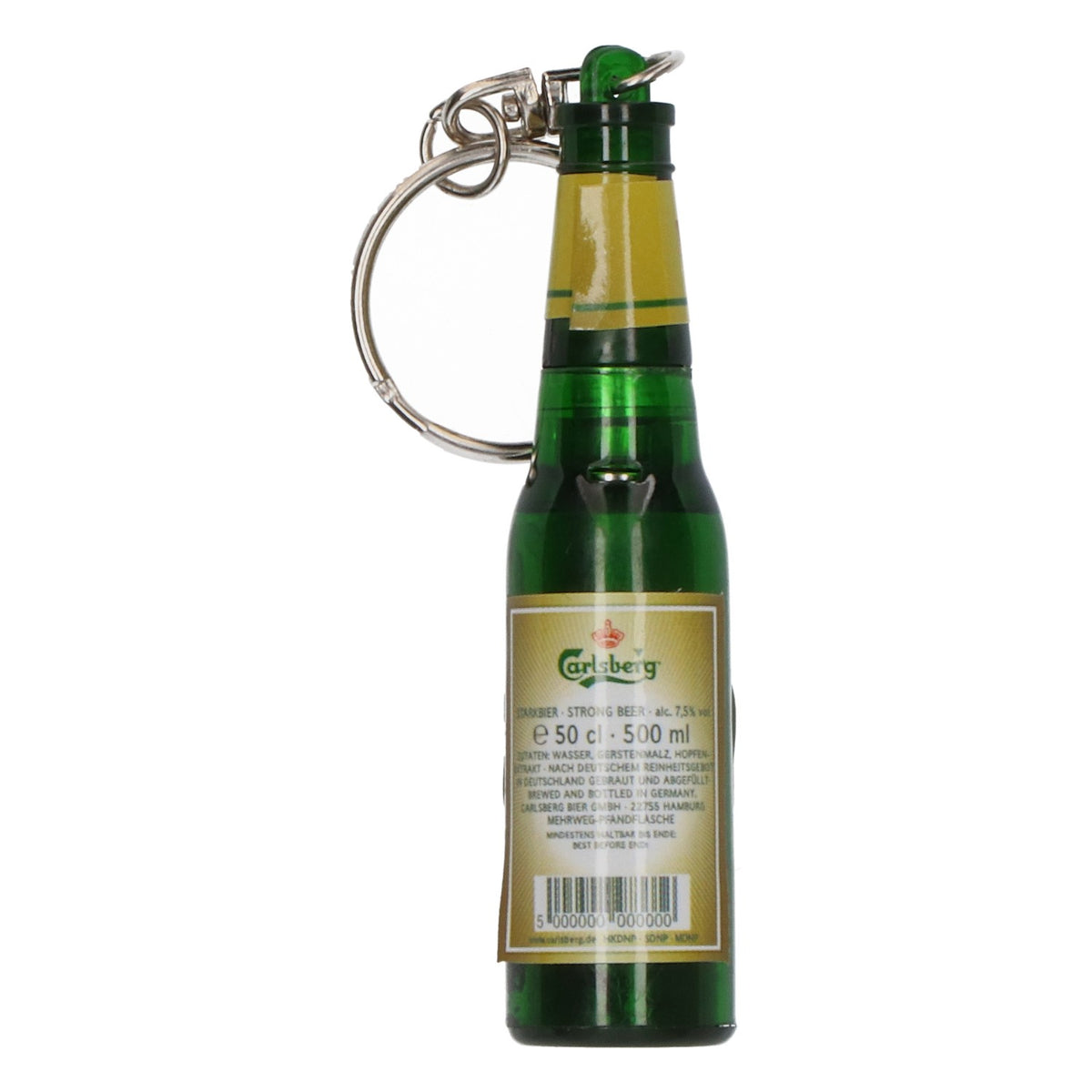 Carlsberg Beer LED Flashlight Keyring Lamp Outdoor Bottle "Elephant" – View 2