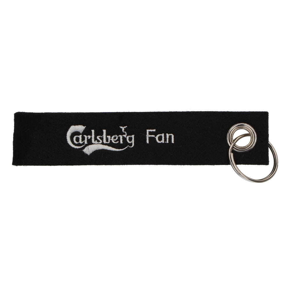 Carlsberg Beer Keychain - Carlsberg Fan - Black