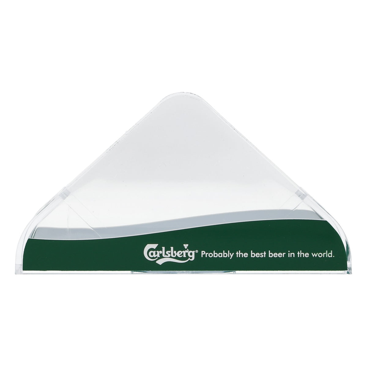 Carlsberg Beer Table Display, Beer Coaster Holder, Green, New, Plastic – View 2