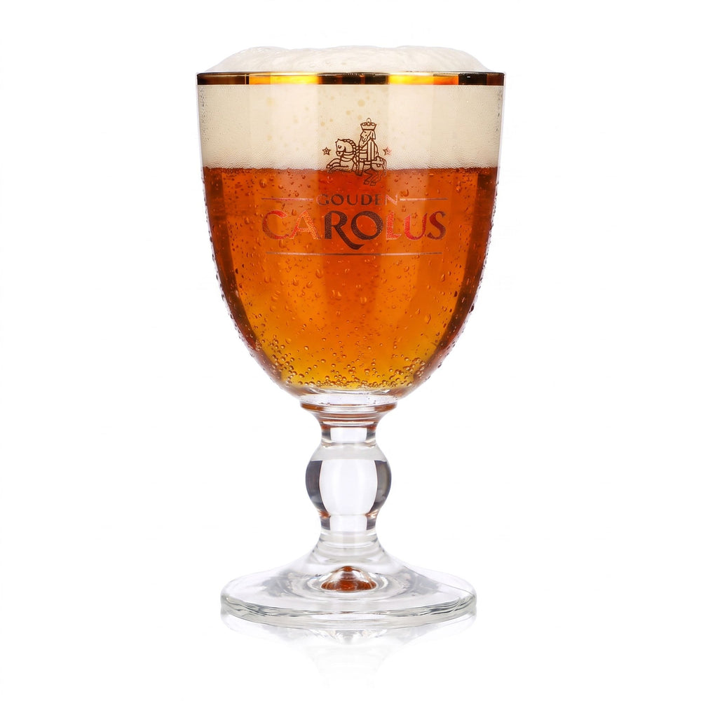 Carolus Beer Glass, 0.25 L, Tulip-Shaped, Gold-Rimmed, Ritzenhoff