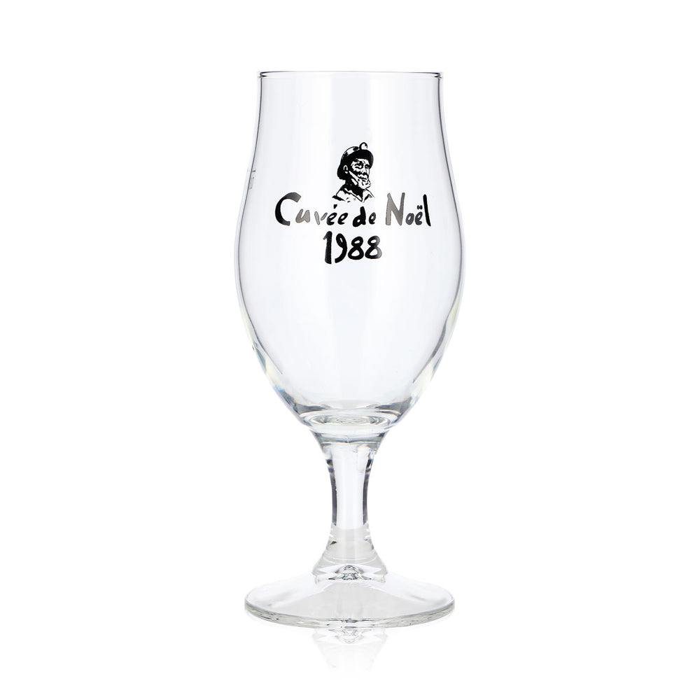 Castelain Beer Glass, 0.25 L, Cuvée Noël 1988 Goblet