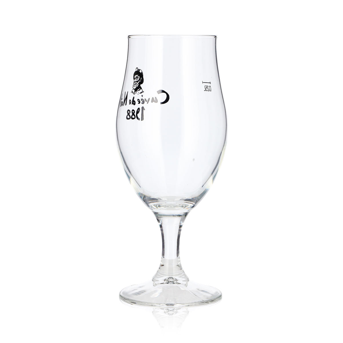 Castelain Beer Glass, 0.25 L, Cuvée Noël 1988 Goblet – View 3