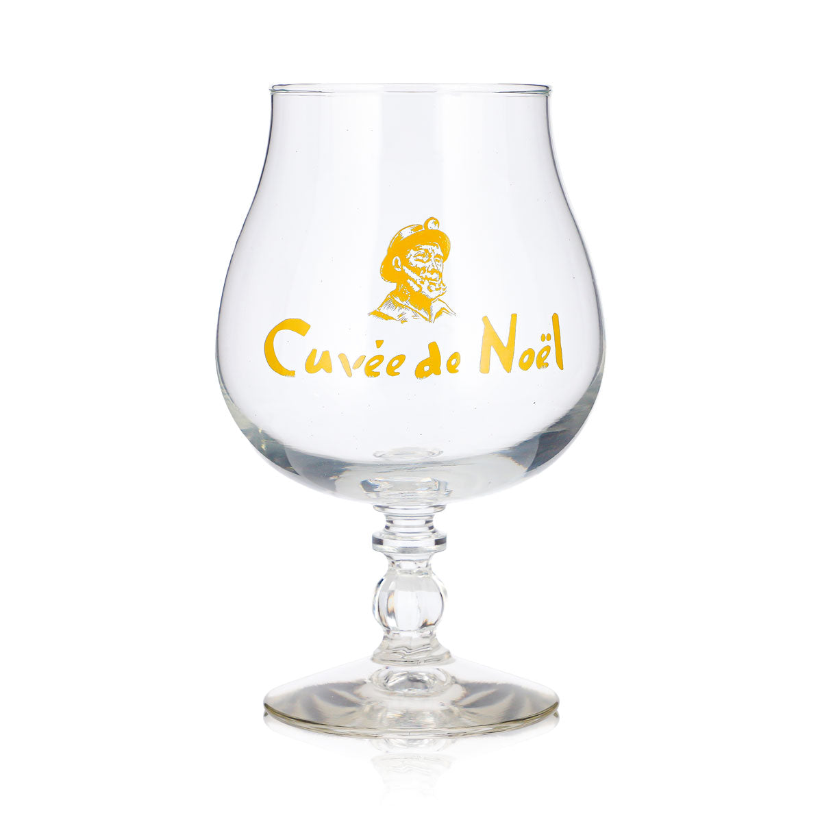 Castelain Beer Glass, 0.5 L, "Cuvée de Noel" Swivel Glass in Yellow Durobor Windsor – View 2