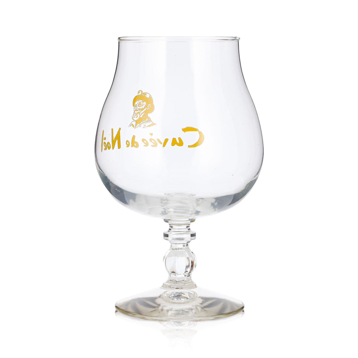 Castelain Beer Glass, 0.5 L, "Cuvée de Noel" Swivel Glass in Yellow Durobor Windsor – View 4