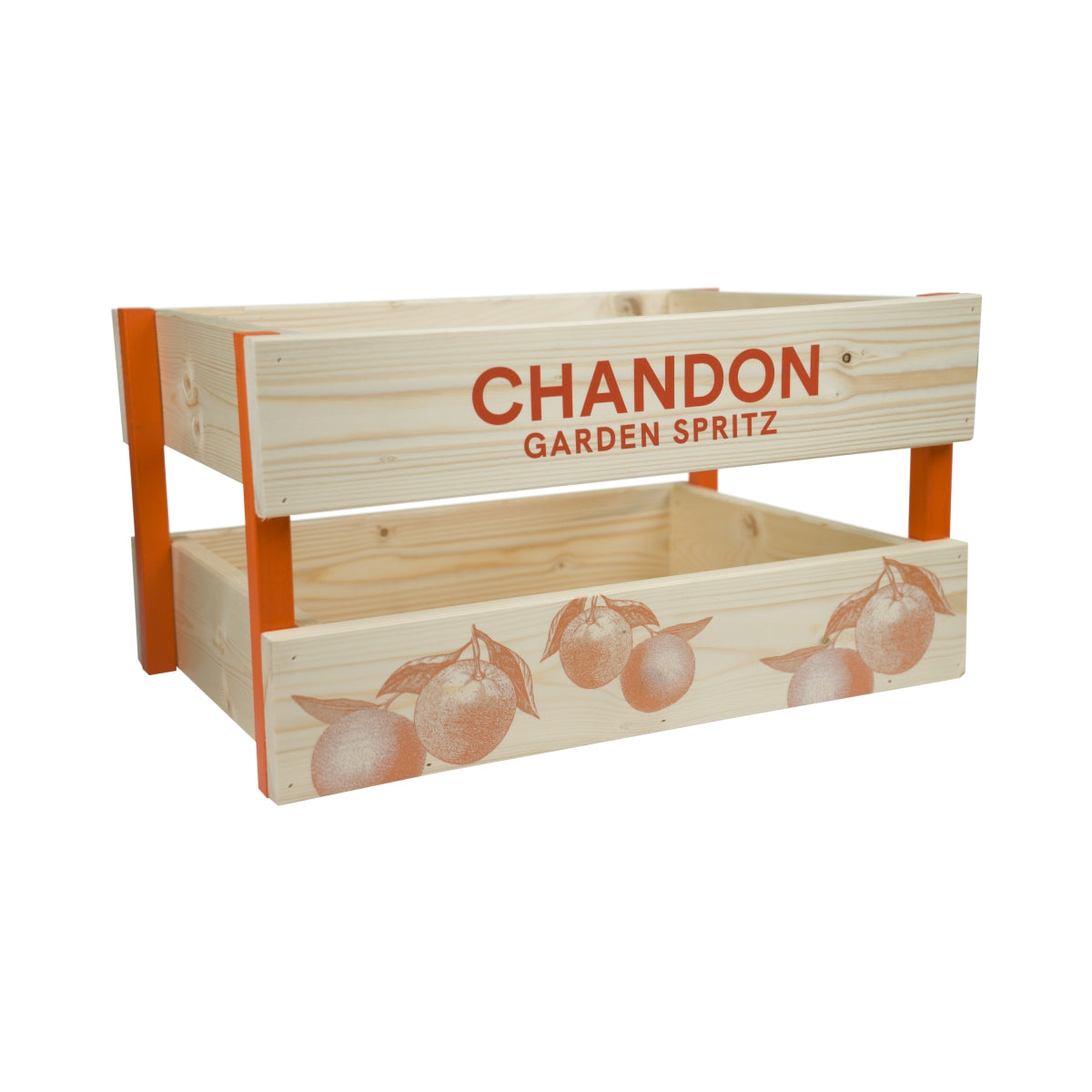 Chandon Garden Spritz Champagne Wooden Box 48x33cm Box Moet Decoration Garden Bar