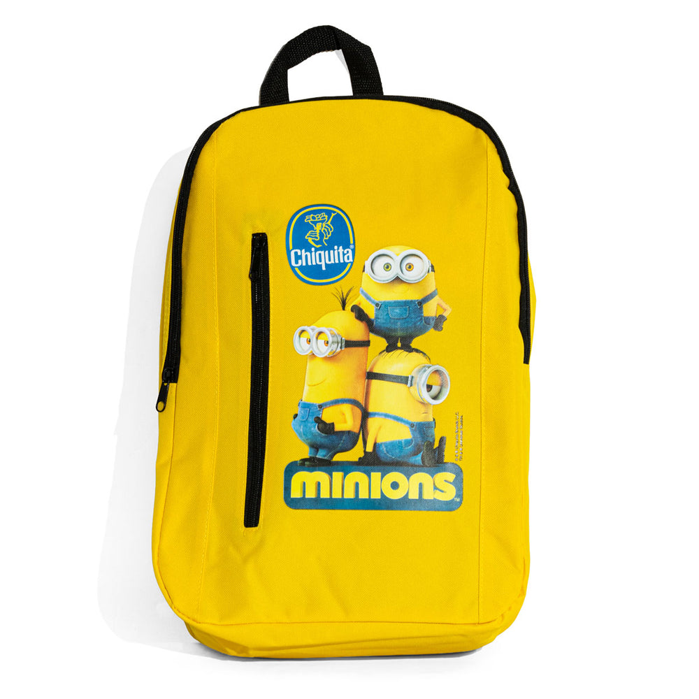 Chiquita Banana Minions Backpack School Bag Yellow Version