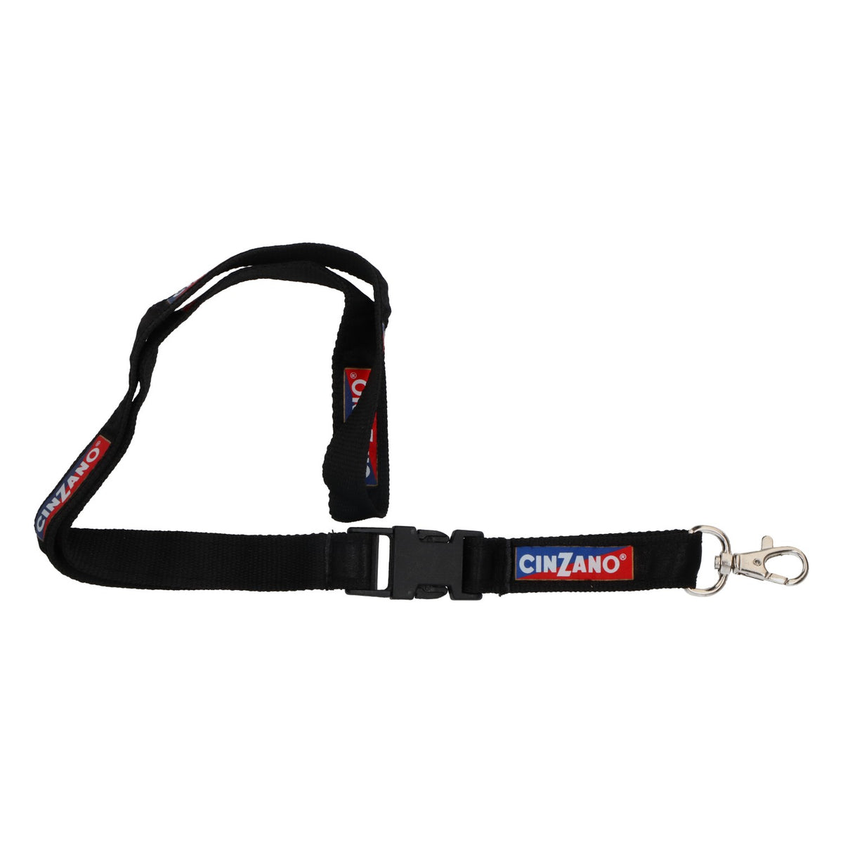 Cinzano Vermouth Lanyard Key Holder, Black – View 2