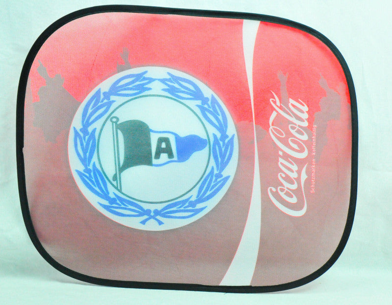 Coca Cola Car Sunshade Sun Visor Side Window "Armenia Bielefeld"